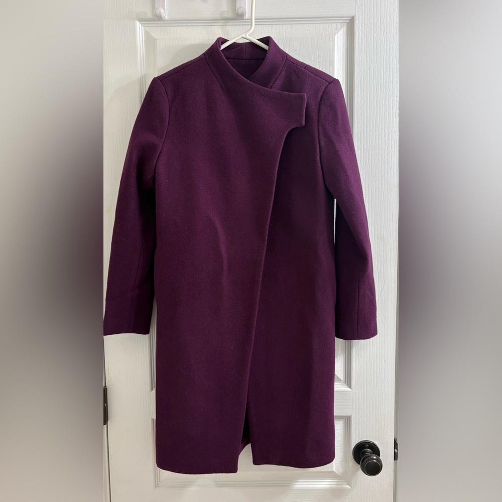 Kate Spade Saturday Wool-Blend Coat – Purple – Women’s (No Size Tag)